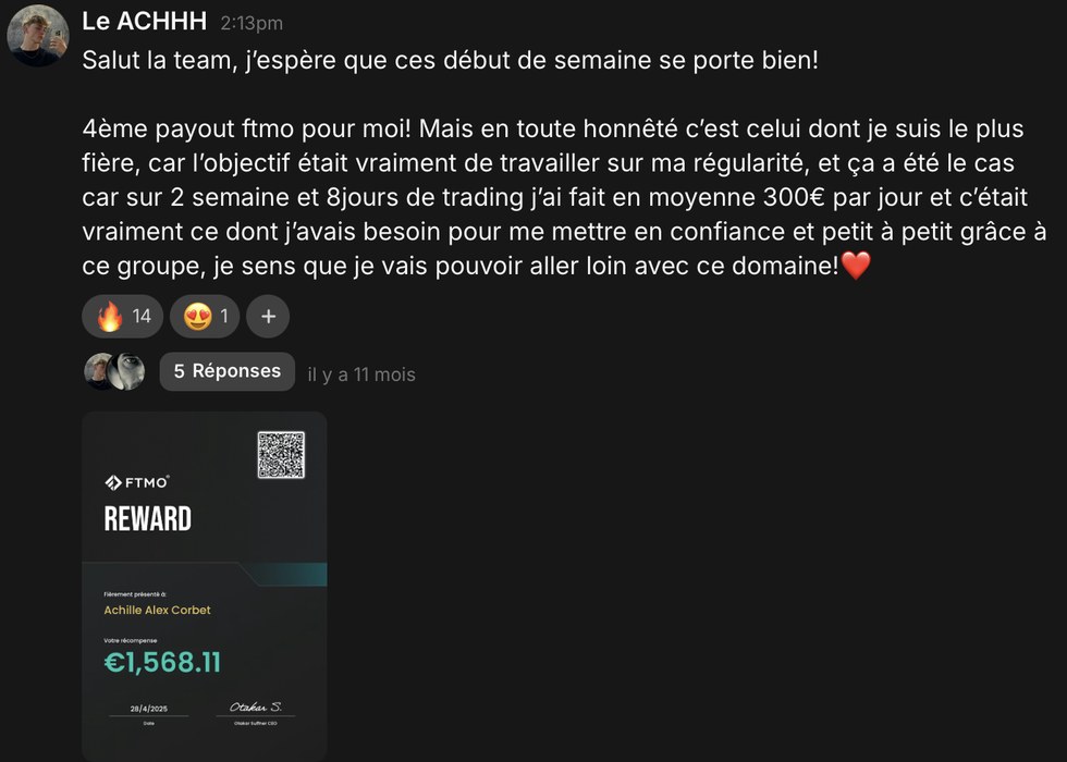Résultat membre