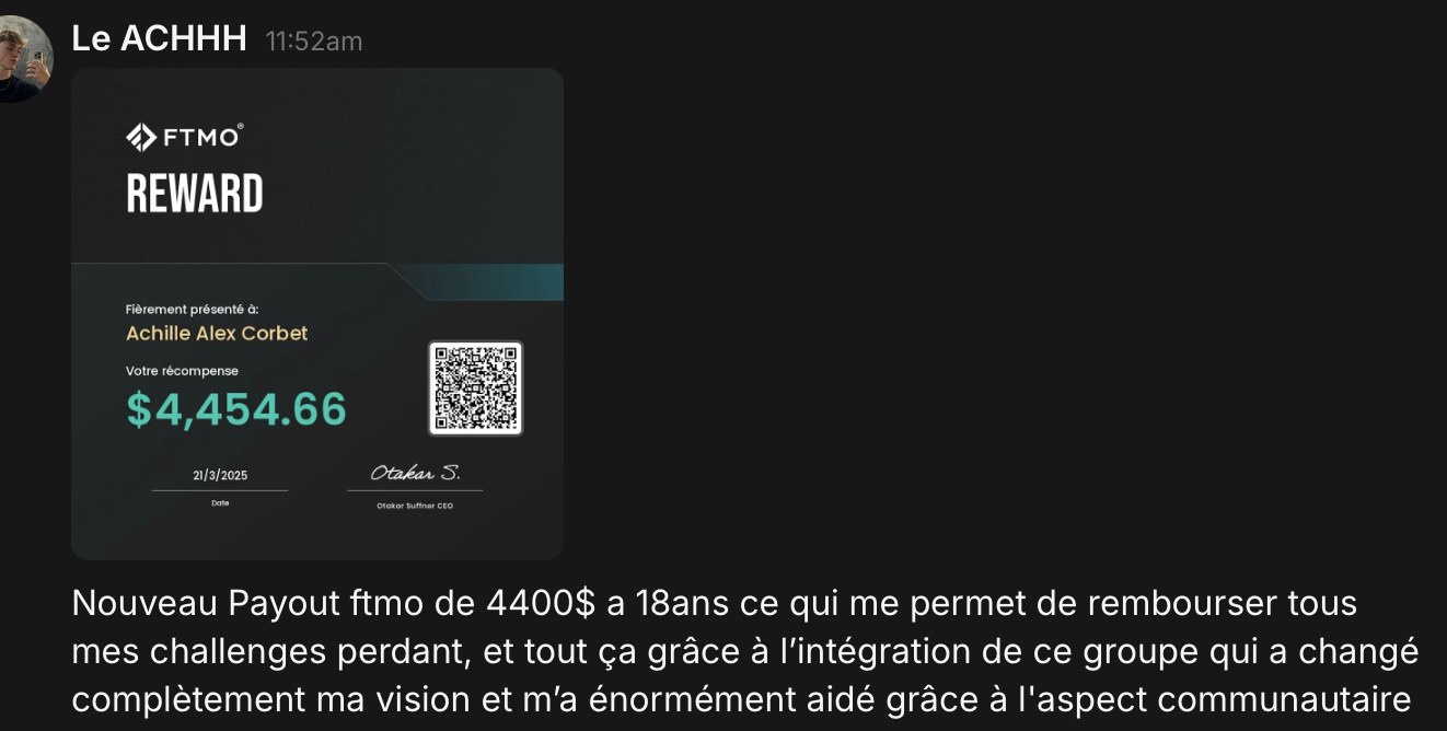 Résultat membre